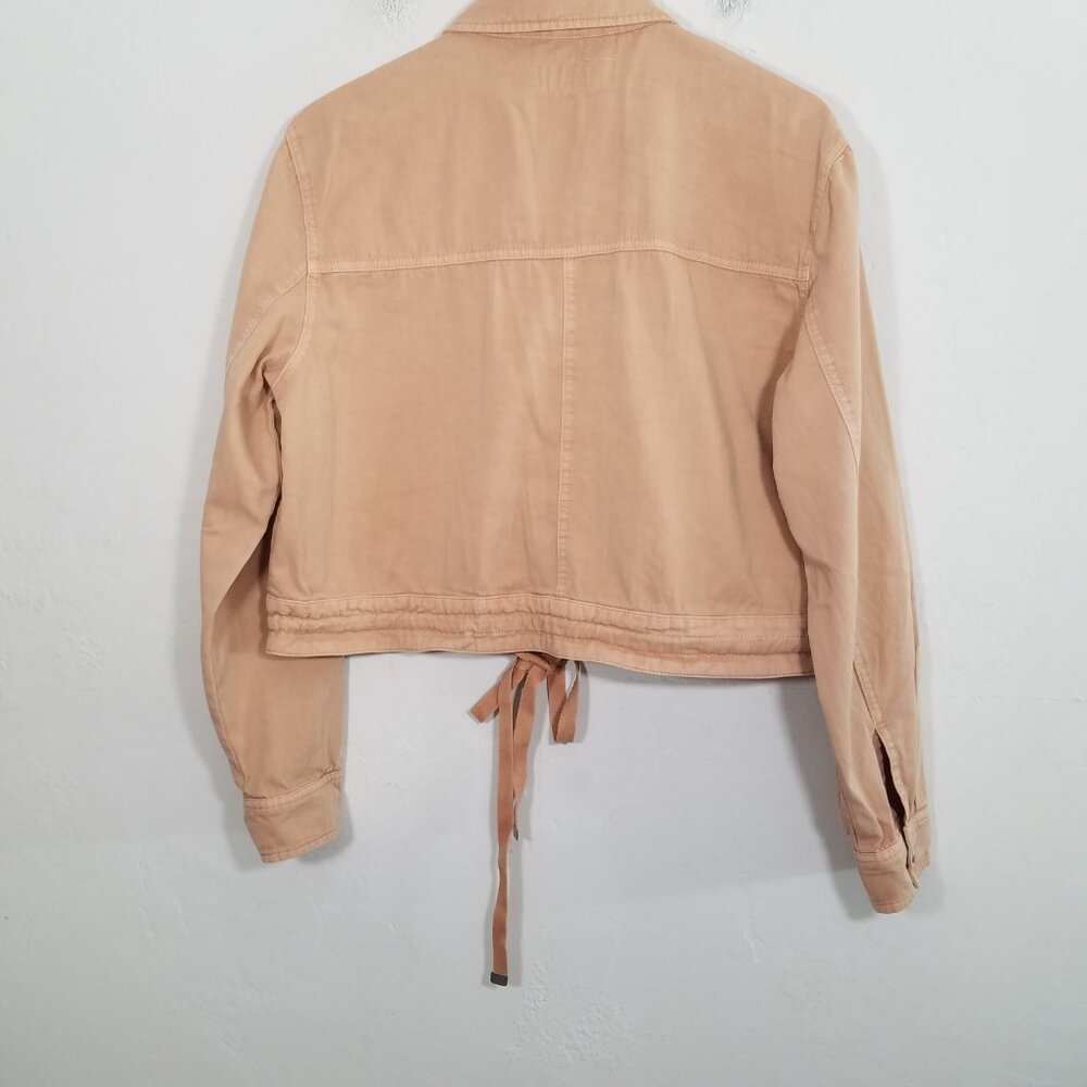 Blank NYC 100% Cotton Zip Up Jacket Size L - Picture 5 of 7